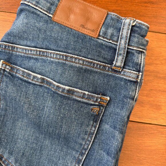Madewell The High Rise Slim Crop Boyjean Size 28 Medium wash - Picture 2 of 8